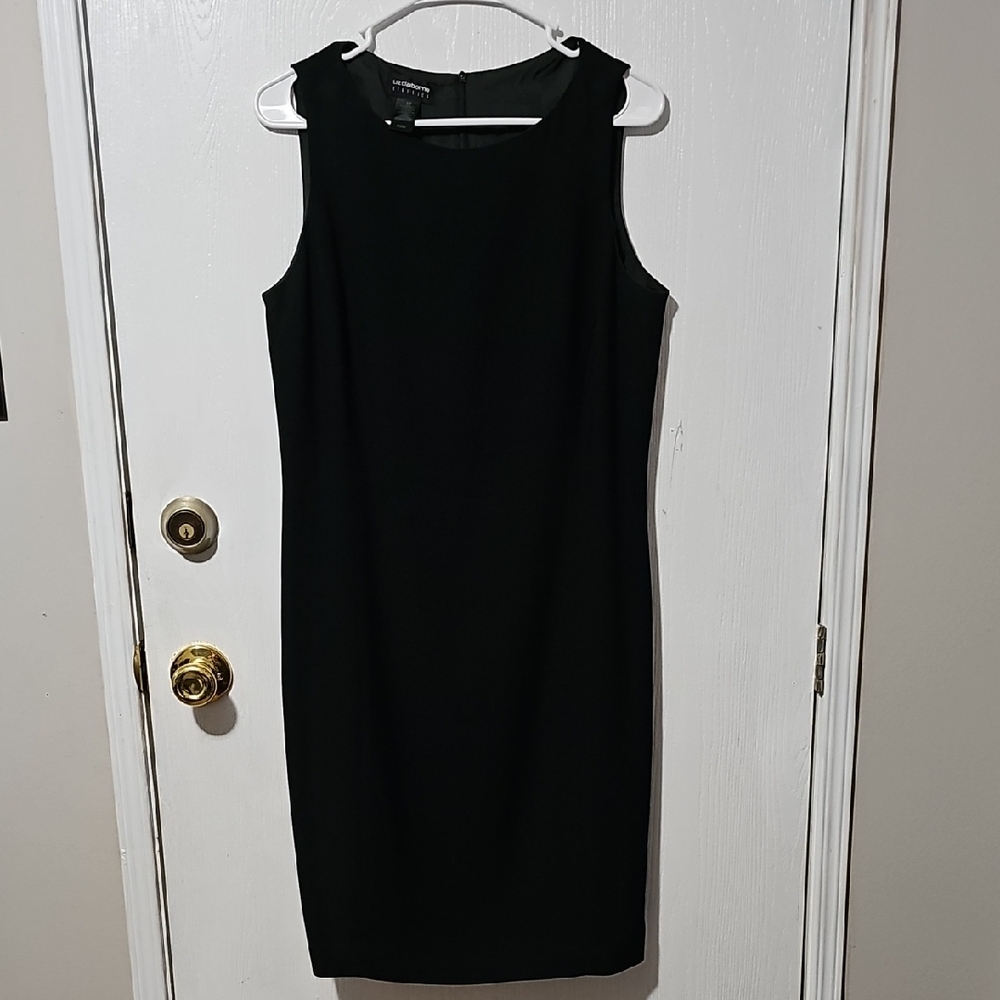 Liz Claiborne Classic Black Midi Dress